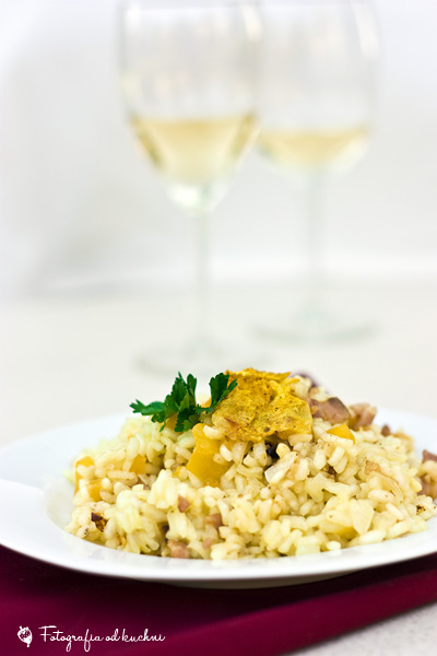 Risotto z dynią