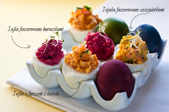 Jajka faszerowane na trzy&nbsp;sposoby