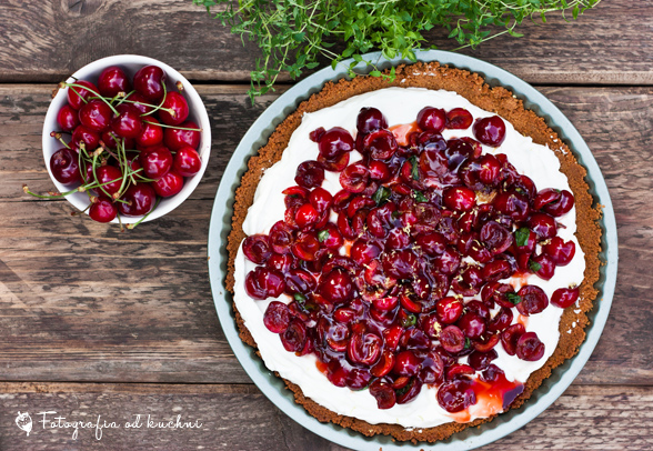 Tarta z czereśniami