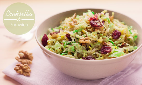 Sałatka z brukselki na ciepło