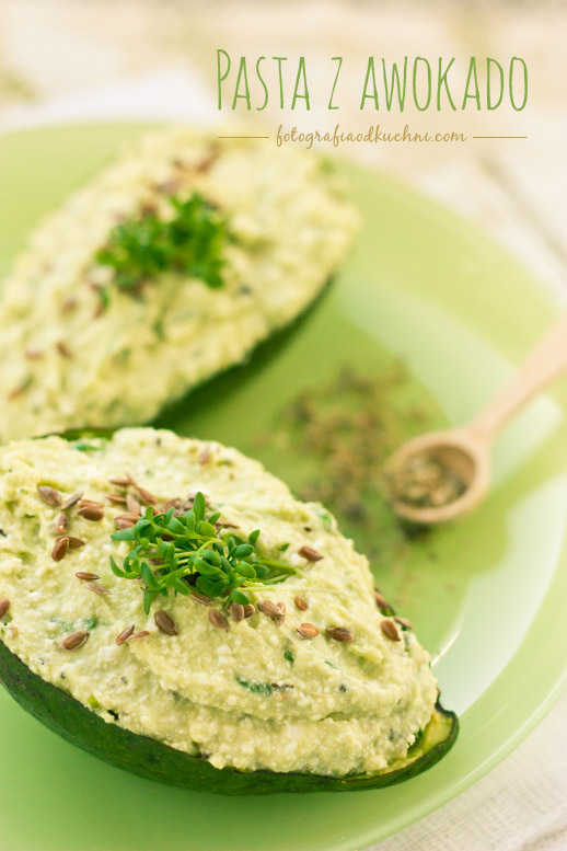 Twarożek z awokado