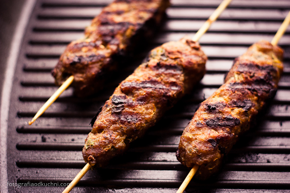 Kofta - szaszłyki z mięsa mielonego