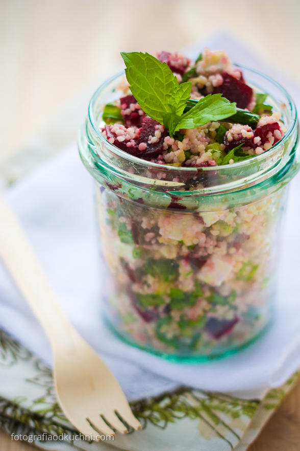 Tabbouleh z grillowanymi warzywami