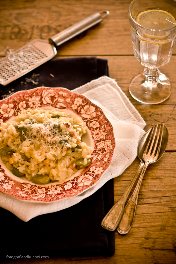 Letnie risotto z&nbsp;bobem