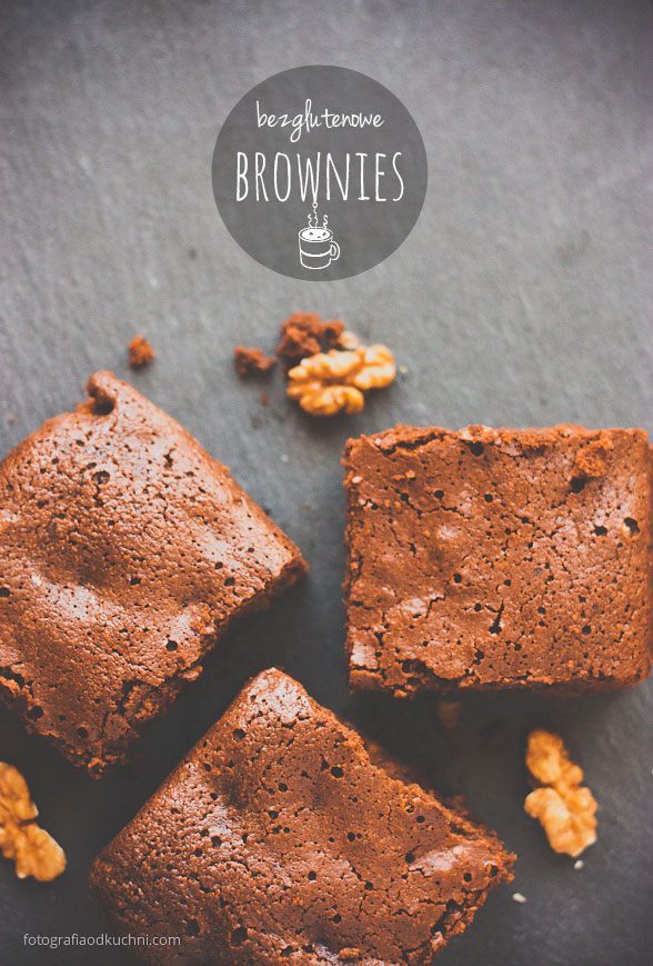 Bezglutenowe brownies na mące kokosowej