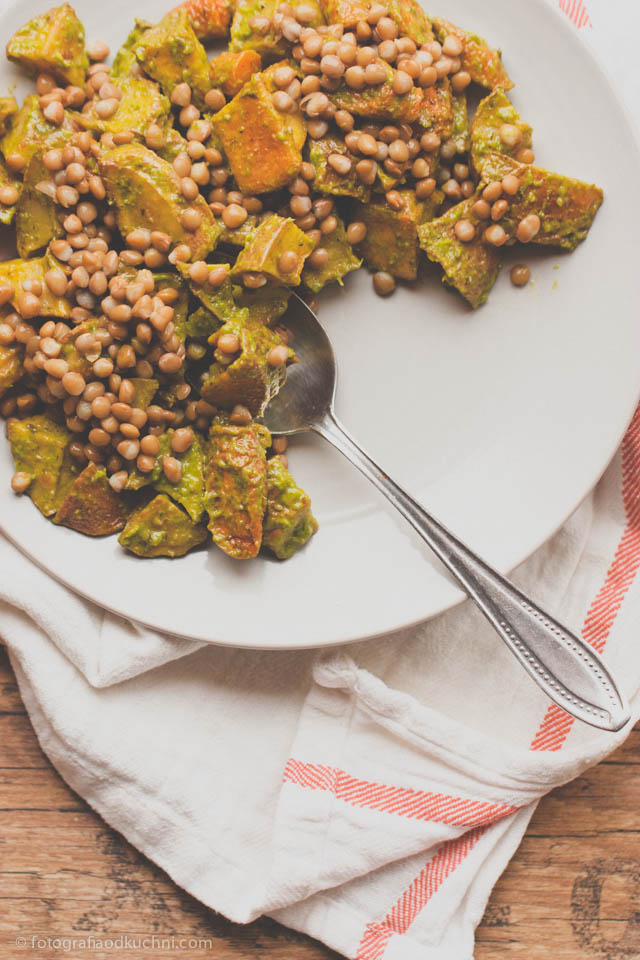 Sałatka z pieczonych warzyw