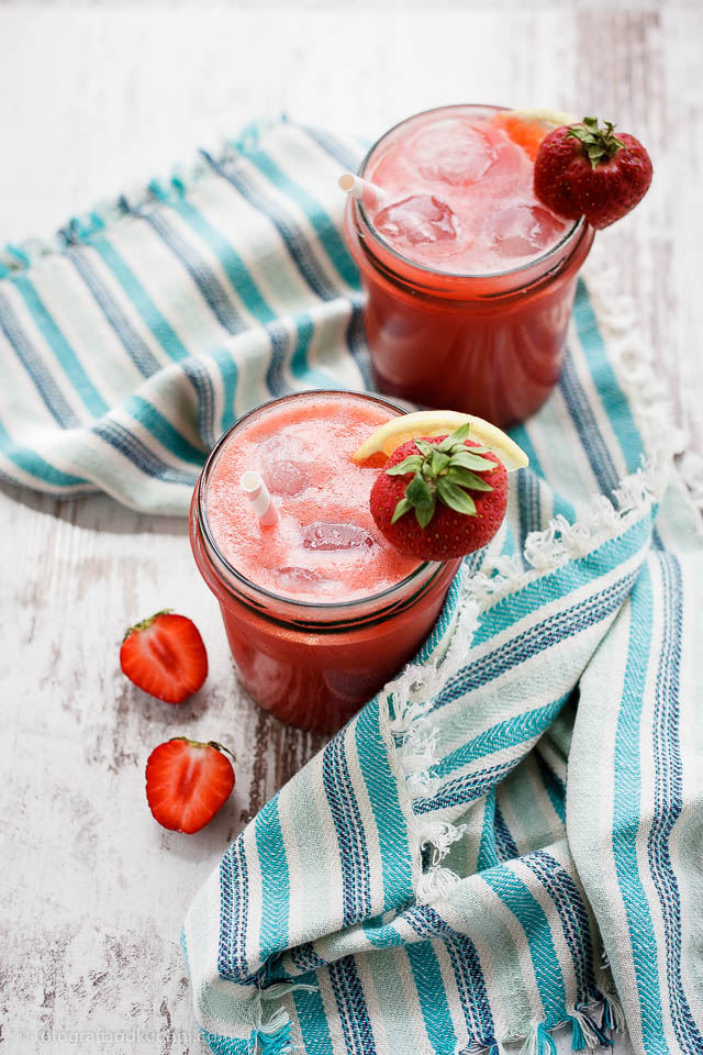 Lemoniada truskawkowa