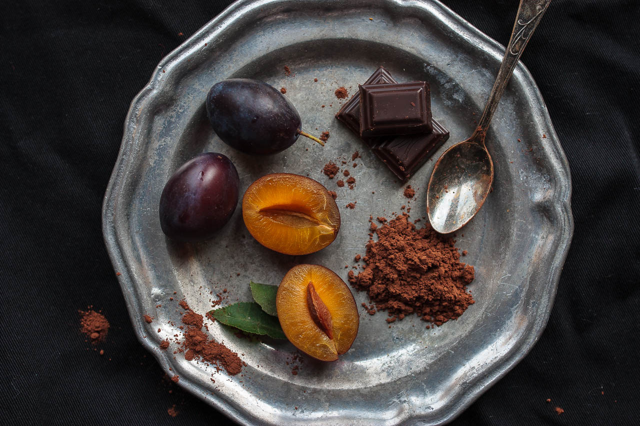 Śliwki i czekolada
