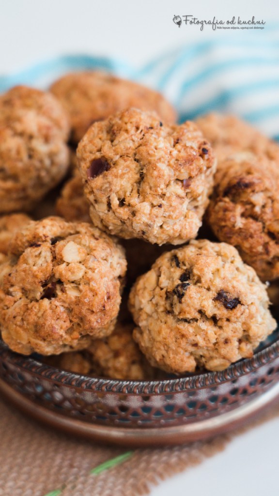 Fit ciasteczka owsiane z bakaliami